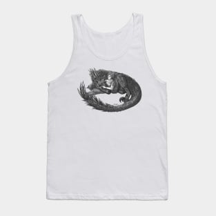 Sleepy Dinosaur Tank Top